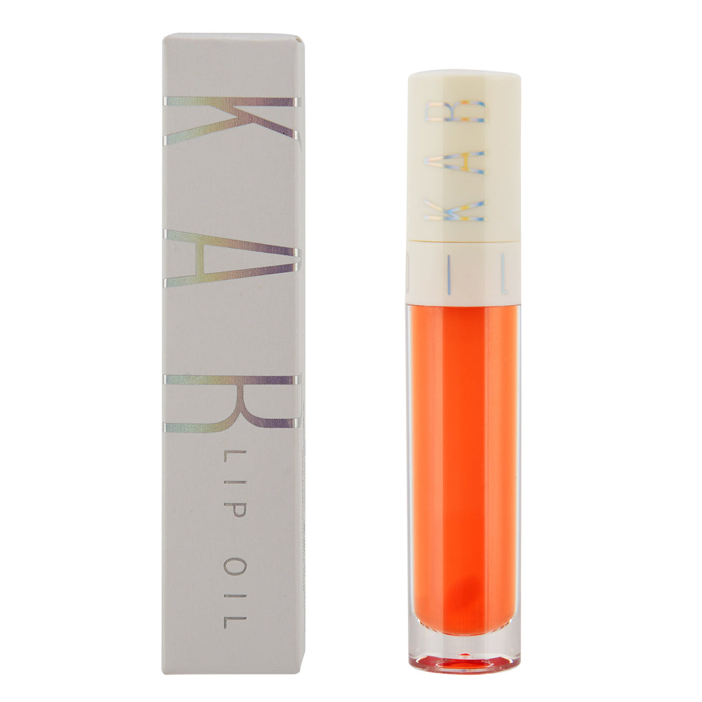 Hydrating lip oil tubes in various sheer tinted shades featuring large doe foot applicator wands. — view 5