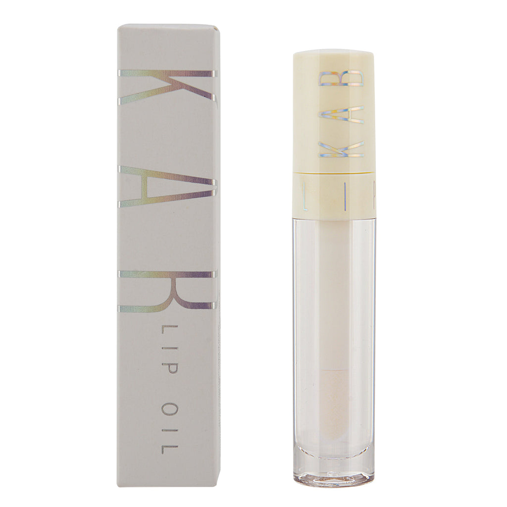Hydrating lip oil tubes in various sheer tinted shades featuring large doe foot applicator wands. — view 3