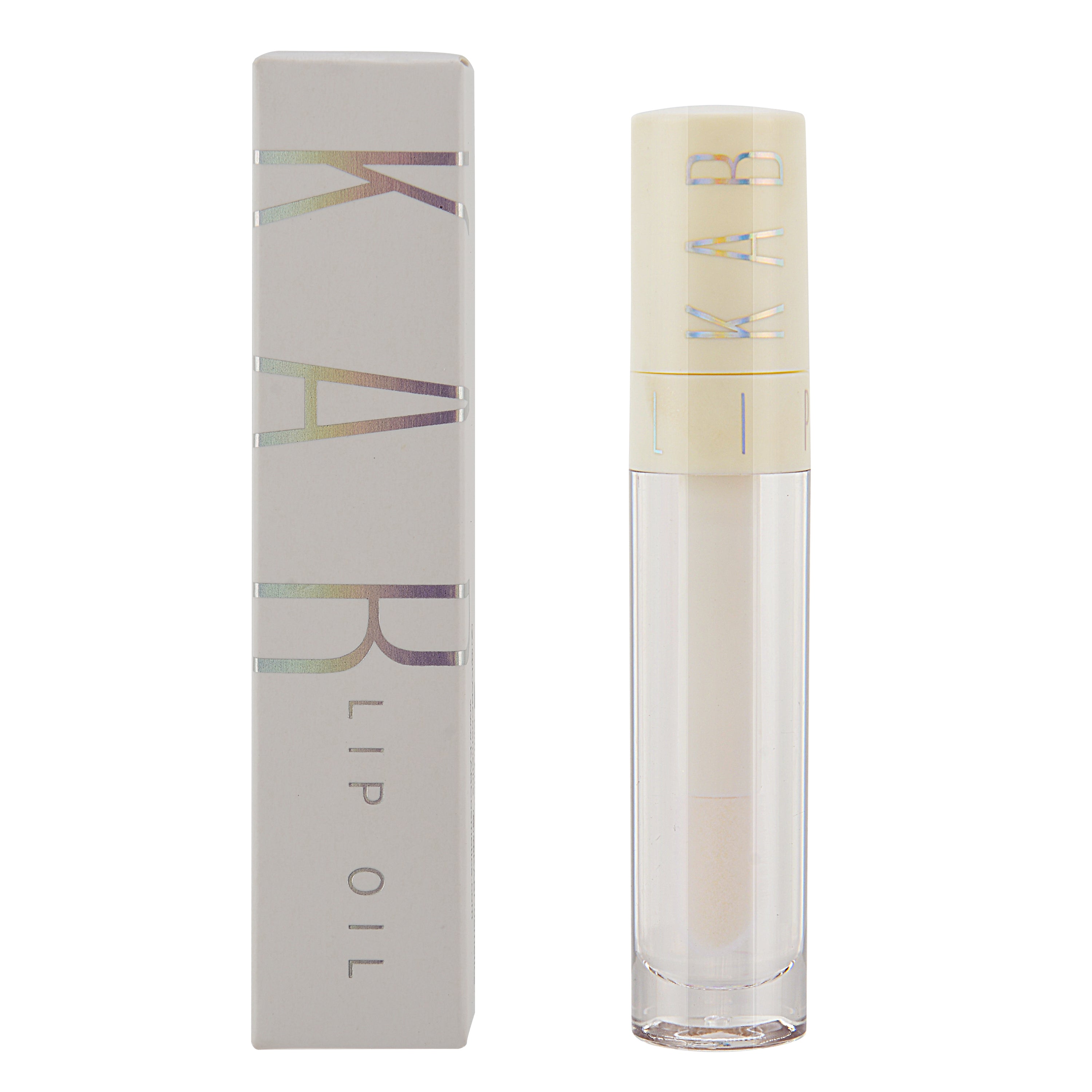 Hydrating lip oil tubes in various sheer tinted shades featuring large doe foot applicator wands. — view 3