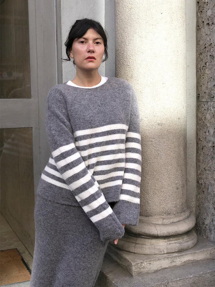 Flora maglione a righe-4
