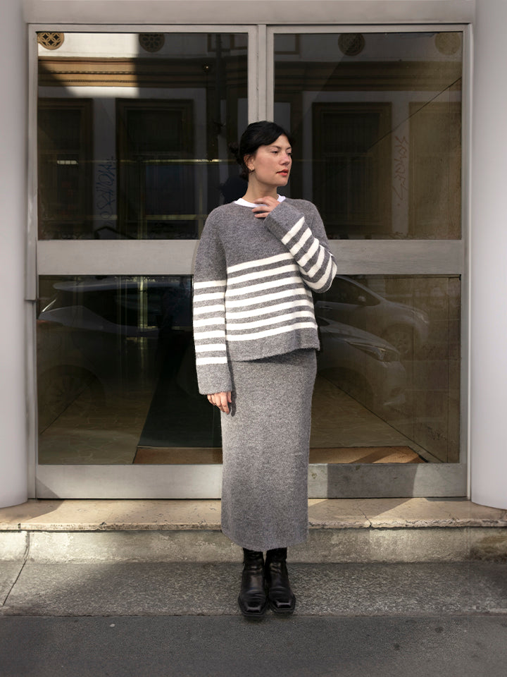 Flora maglione a righe-3