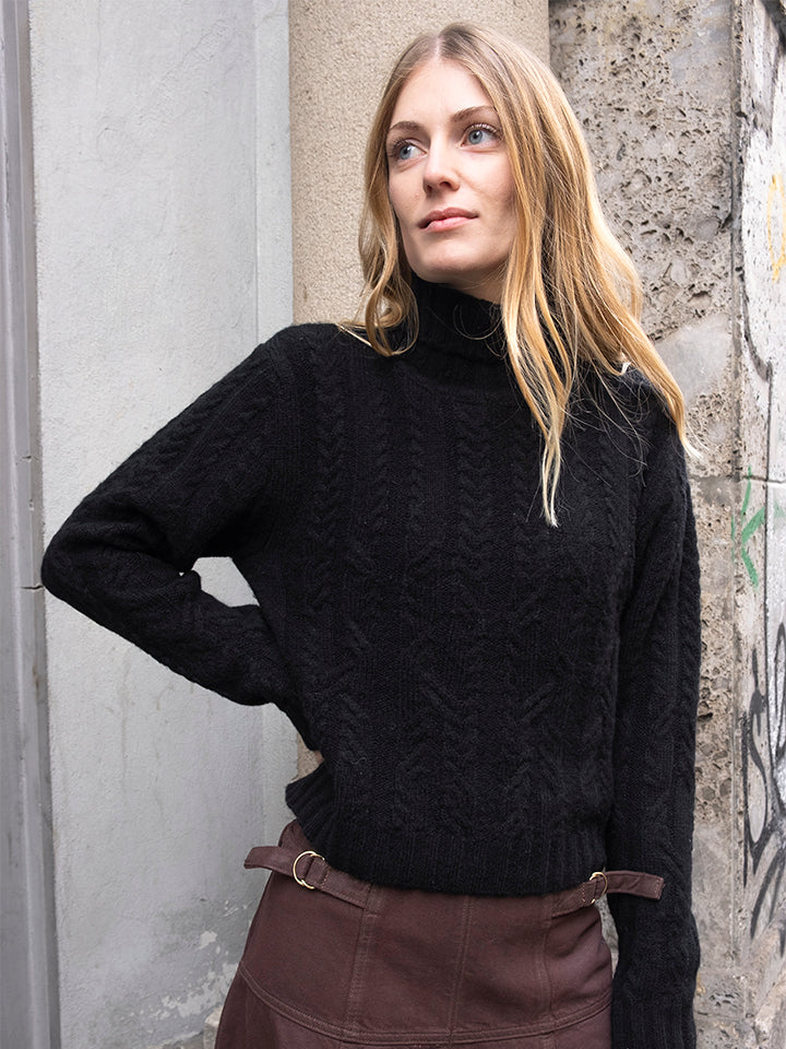 Clarissa maglione a trecce-3