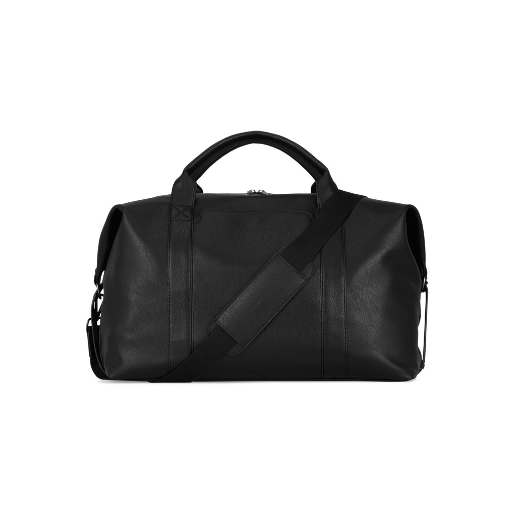 Elegant Palermo duffle bag for weekend travel featuring sturdy top handles and an adjustable shoulder strap
