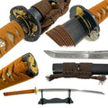 Dance of the Water Dragon 1060 Handmade Katana-0