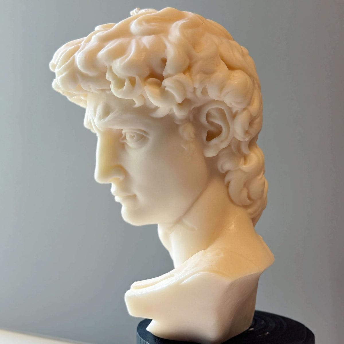 David Head Sculptural Candle | 11" Bust-1