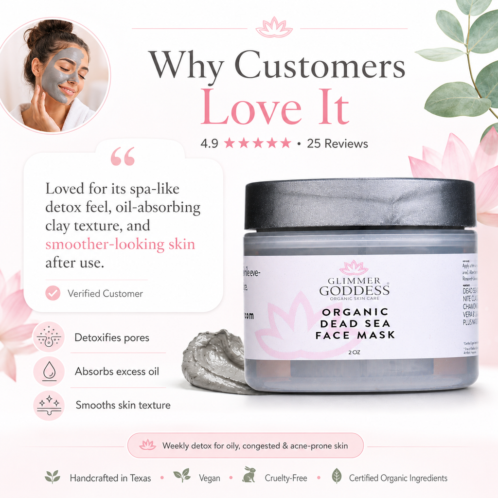 Organic Dead Sea Mud Mask – Exfoliate & Rejuvenate-2