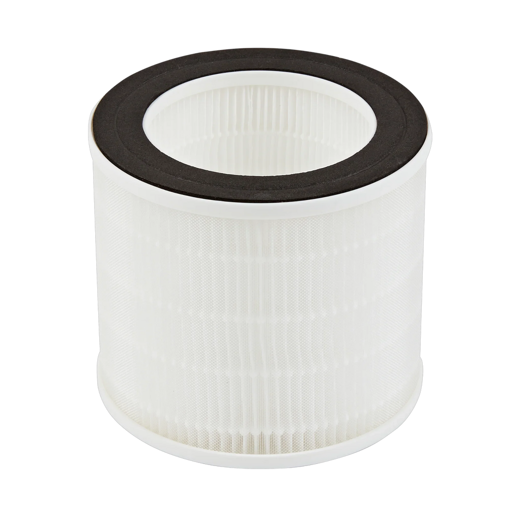 Demi air purifier replacement HEPA filter with cylindrical design and advanced allergen-trapping layers