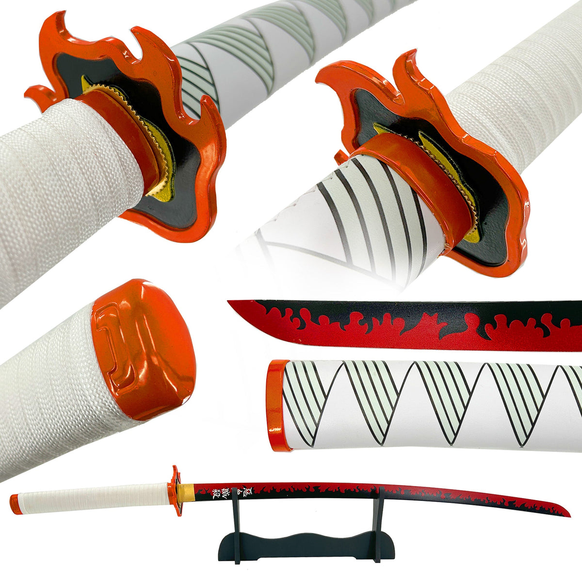 Kyojuro Rengoku Demon Slayer Handmade Katana-0