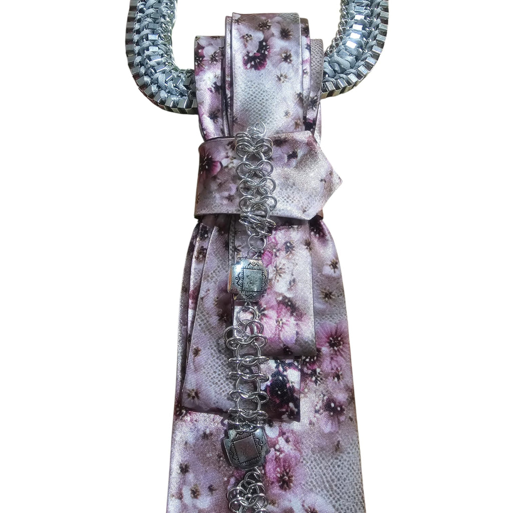 N.10 Cravatta Gioiello Cherry Blossom-3
