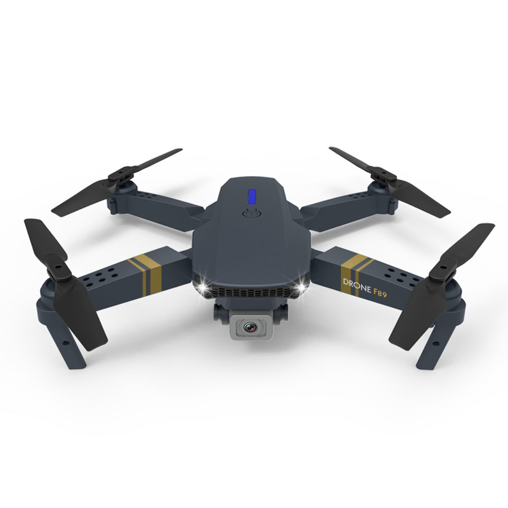 Sleek dual camera quadcopter drone with four channels and remote control handle for aerial photography — view 5