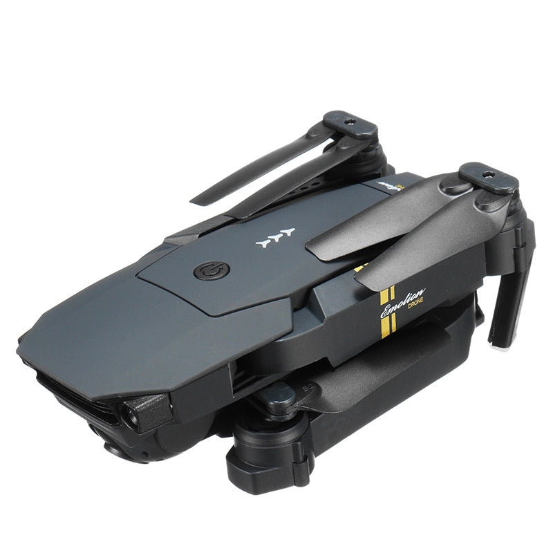 Compact E58 foldable aerial drone with 1080P camera and extended arms for flying — view 3