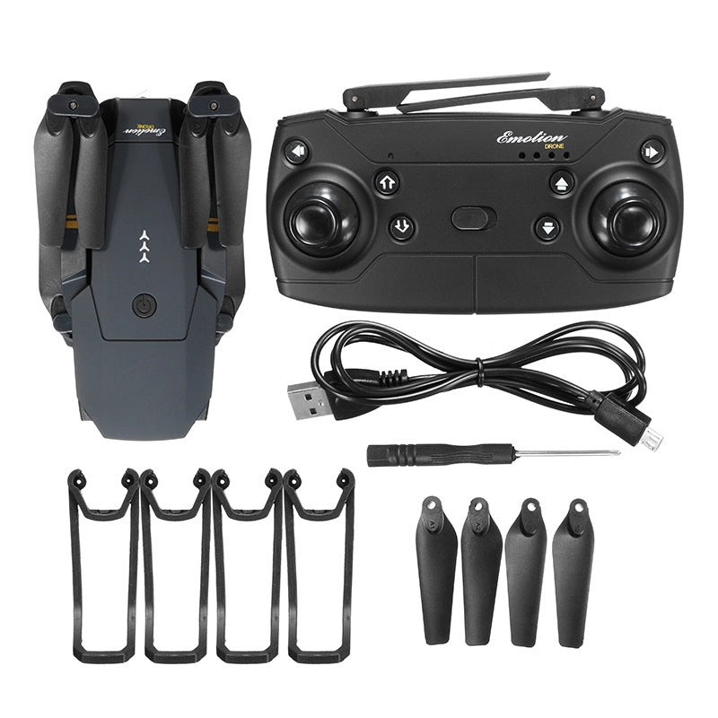 Compact E58 foldable aerial drone with 1080P camera and extended arms for flying — view 4