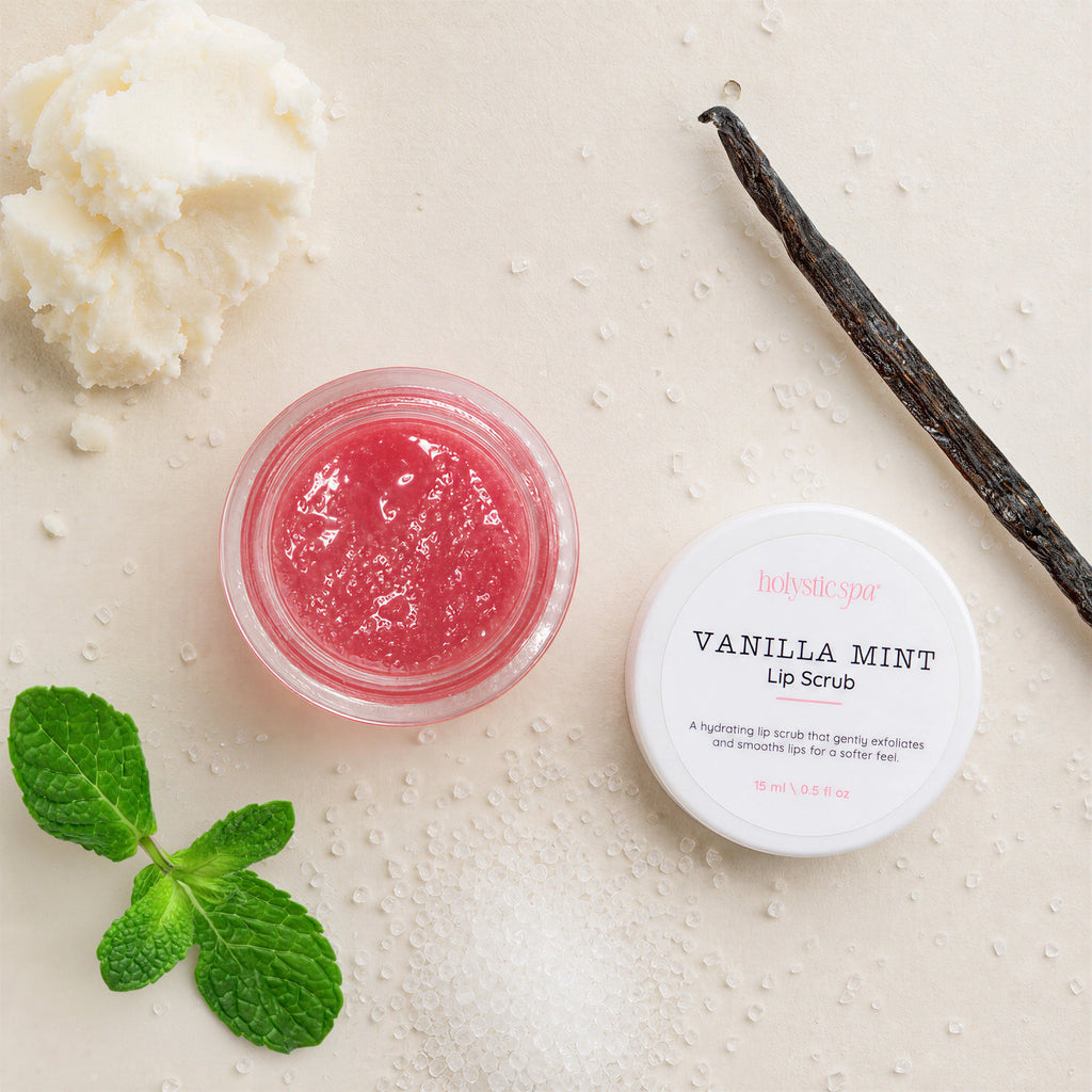 Vanilla Mint Lip Scrub-2