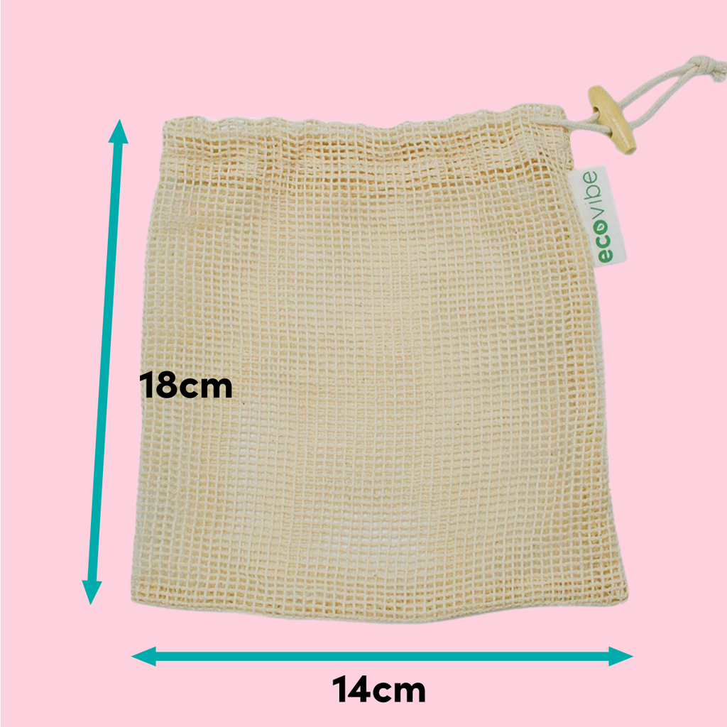 16 reusable bamboo makeup remover pads with a cotton mesh laundry bag for eco-friendly cleansing — view 4