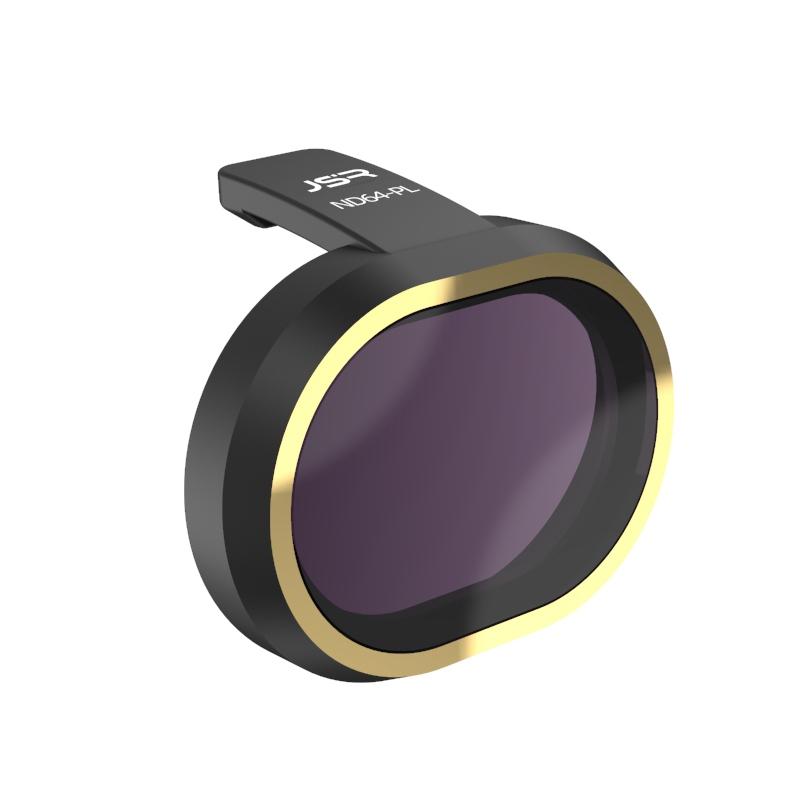 ND64-PL drone lens filter, multi-coated dark glass attachment for aerial photography camera protection