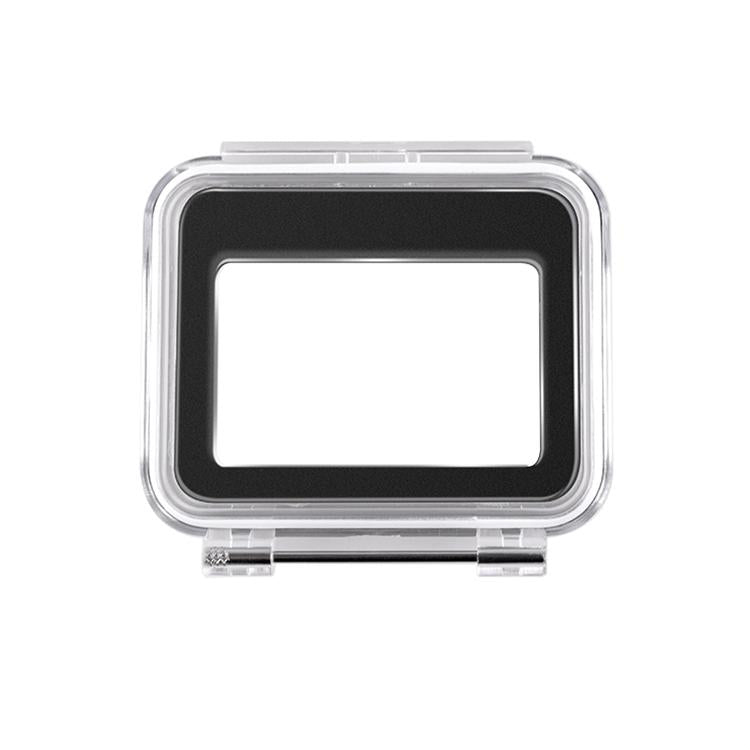 Clear waterproof action camera case with touch back cover for Insta360 Go 3 underwater recording. — view 4