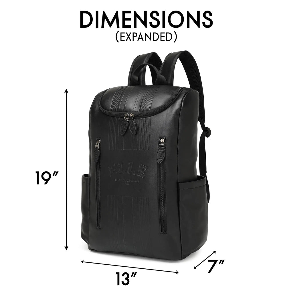 Roamer Vegan Leather Backpack-4
