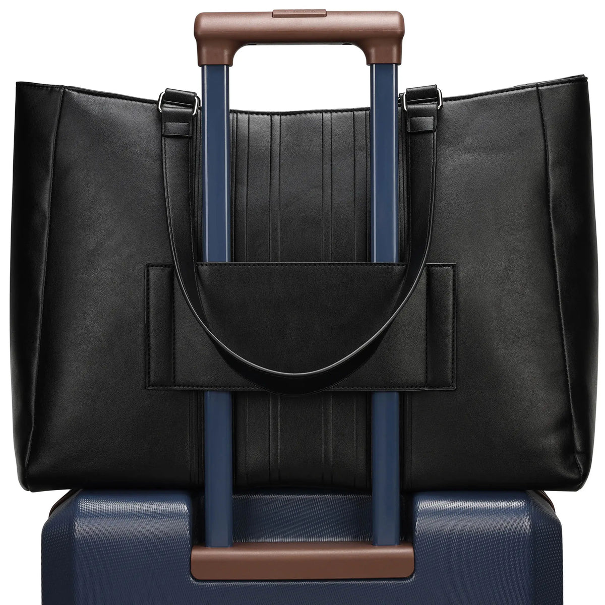 Roamer Vegan Leather Weekender Tote Bag-1