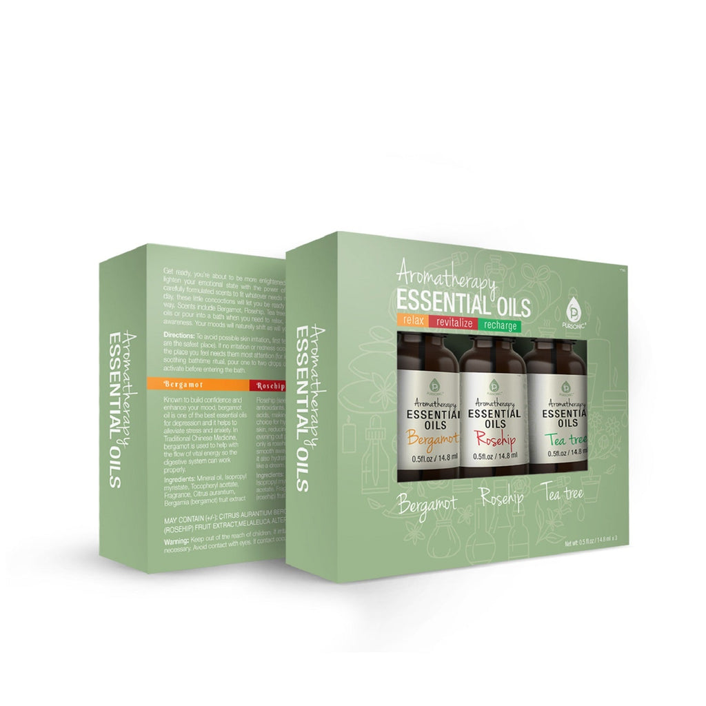 Aromatherapy Essential Oils (Bergamot, Rosehip, Tea Tree)-0