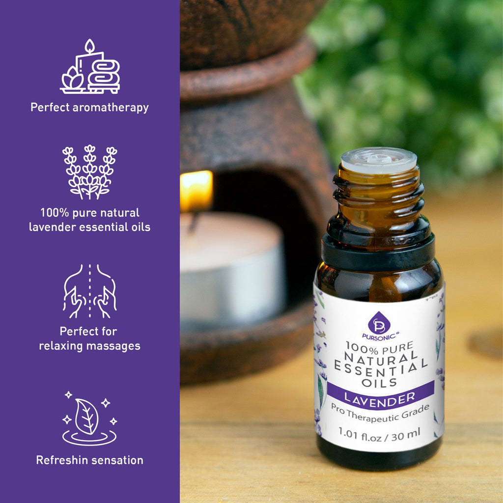 100% Pure & Natural Lavender Essential Oils-2