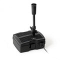 All-in-one 660 GPH pond filter pump with UV sterilizer and adjustable fountain jet attachments