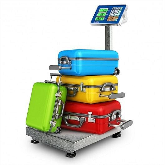 660 lbs digital platform scale with folding stainless iron top and LED display — view 4