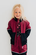 Sweat jacket with waterproof details ESPEN-5