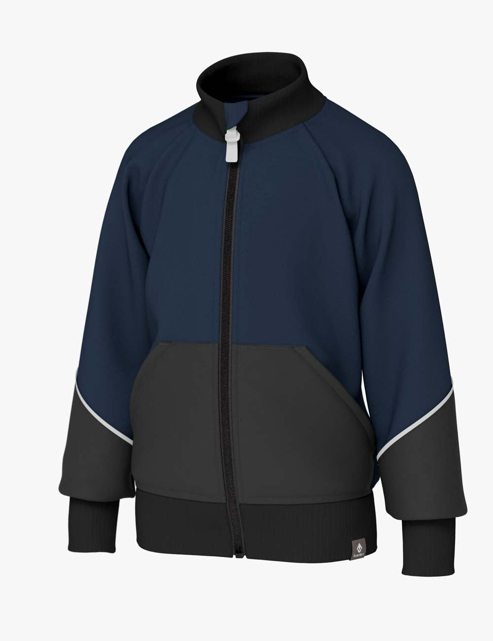 Sweat jacket with waterproof details ESPEN-2
