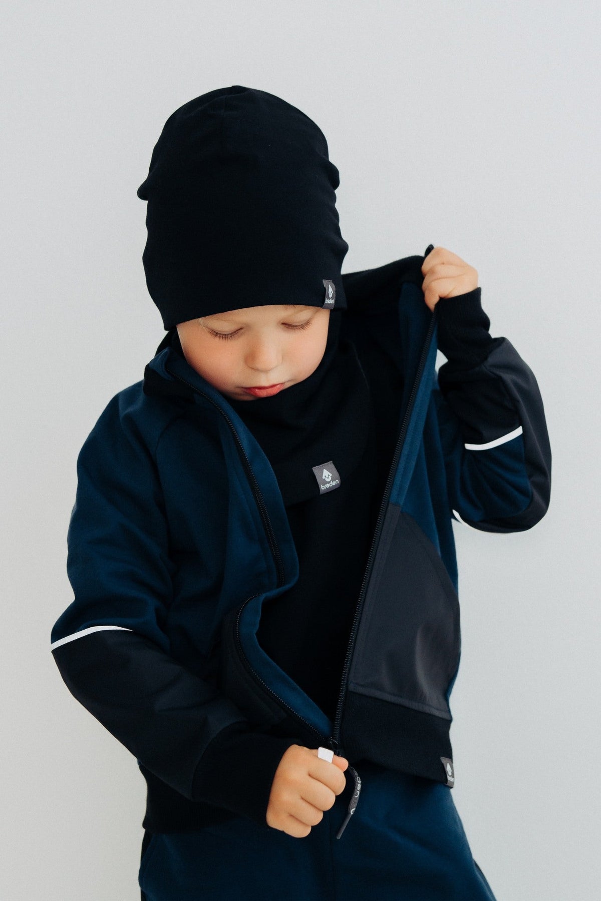 Sweat jacket with waterproof details ESPEN-0