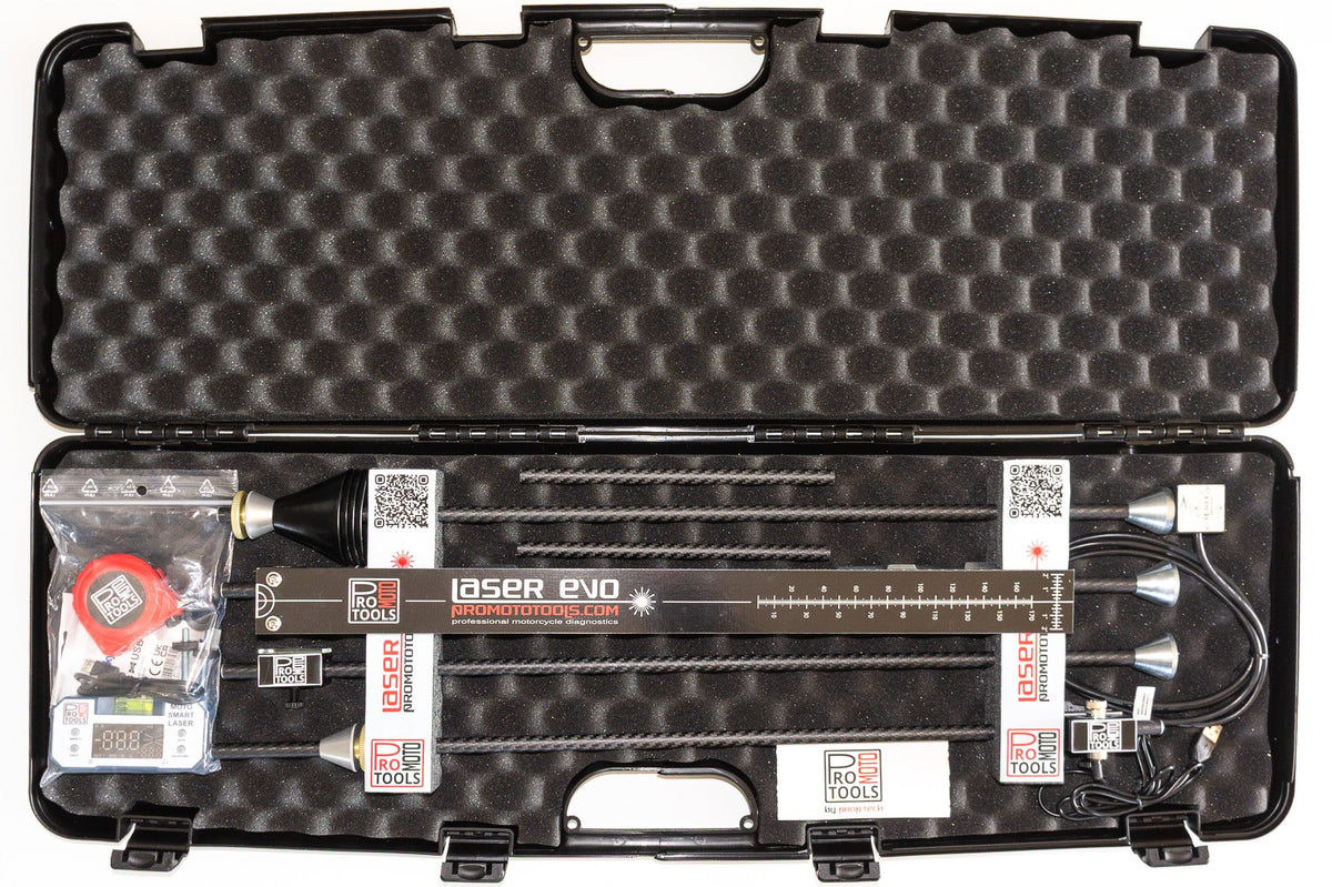 LaserEVO PC motorcycle frame measurement system-1