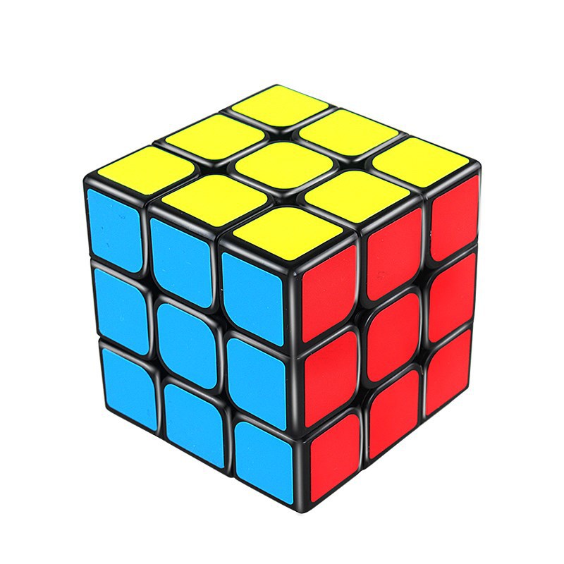 Educational 3x3 speed cube puzzle toy in vibrant colors made of durable plastic kids