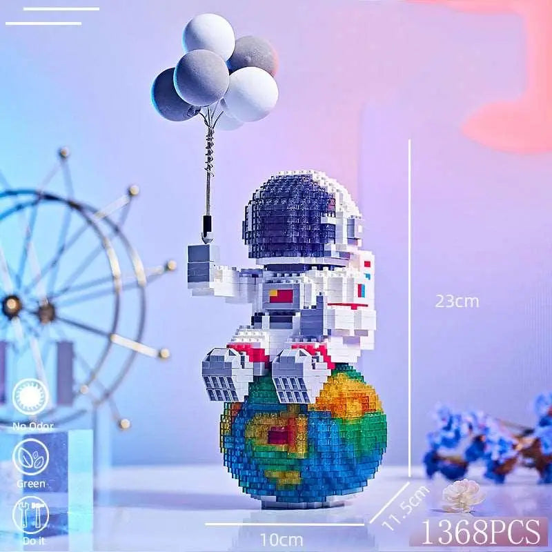 Durable plastic creative learning toy set for children, designed for screen-free educational building and play — view 5