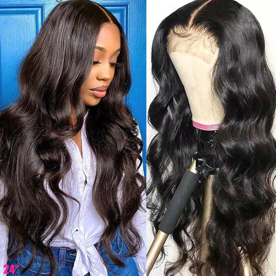 Elegant long curly hair wig for women featuring natural voluminous curls and stylish long front bangs — view 4