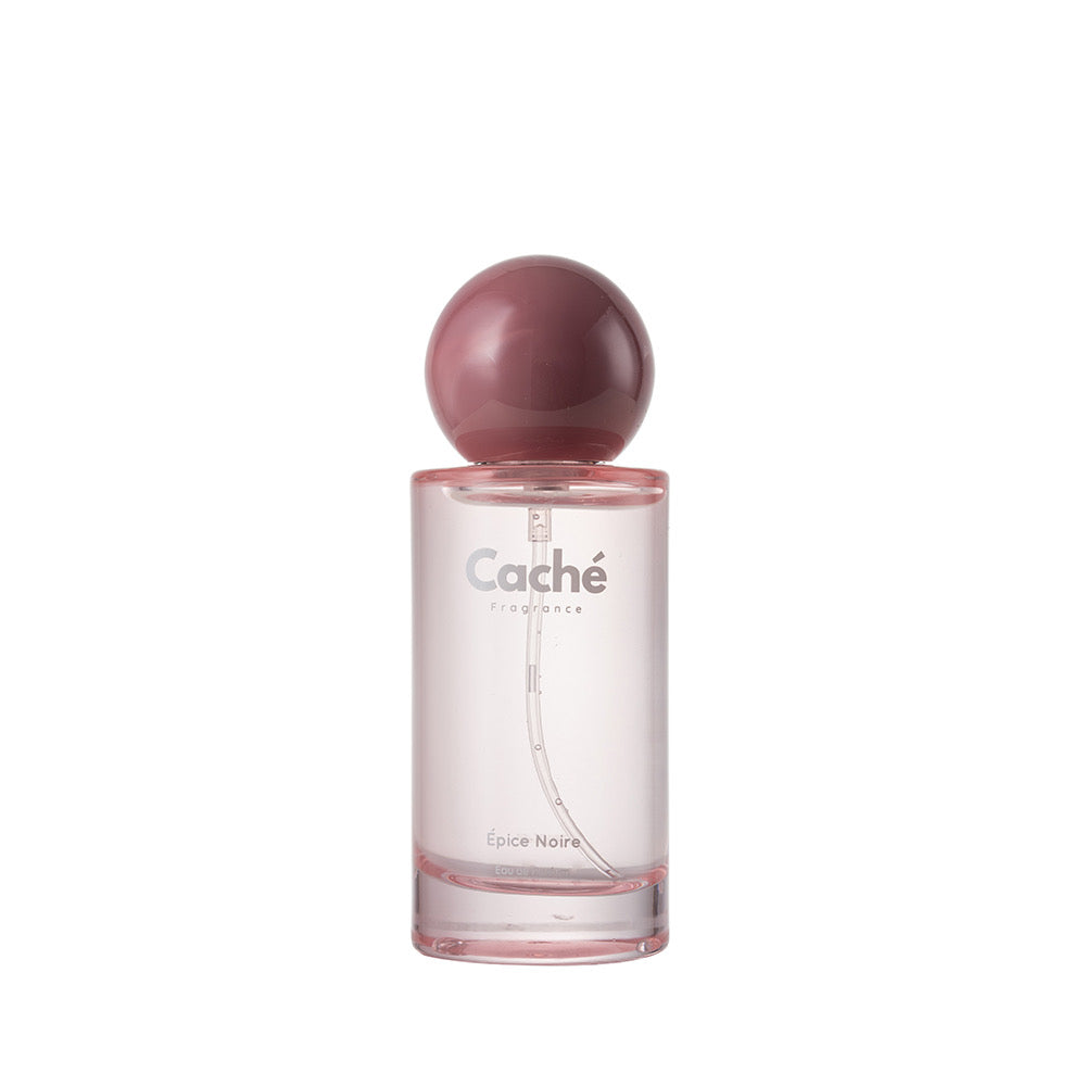 Caché Épice Noire 50ml Eau de Parfum glass perfume bottle showcasing sweet and sensual fragrance — view 5