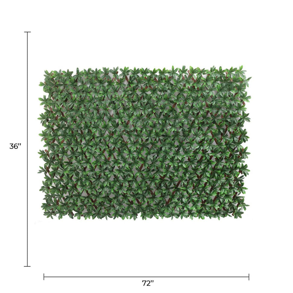 English Laurel Expandable Artificial Trellis Privacy Screen – UV Resistant-1