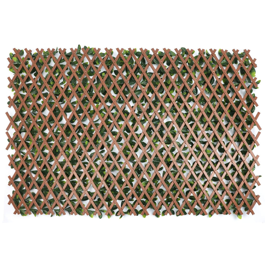Ligustrum Ficus Expandable Artificial Trellis Privacy Screen – UV Resistant-3