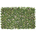 Ligustrum Ficus Expandable Artificial Trellis Privacy Screen – UV Resistant-0