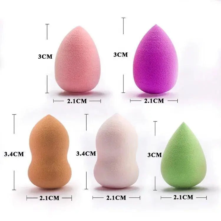 Mini latex-free eyeshadow makeup sponge applicator for precise blending and cosmetic detailing — view 5