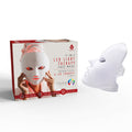 7-in-1 LED light therapy face mask made of flexible medical-grade silicone for at-home skincare