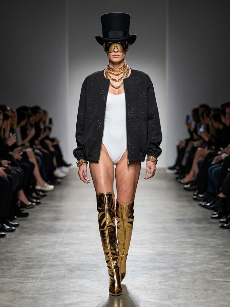 WOMEN'S JACKET TRIBECA AVANT-GARDE New Collection Fashion Week BYMANYC ® New York-0