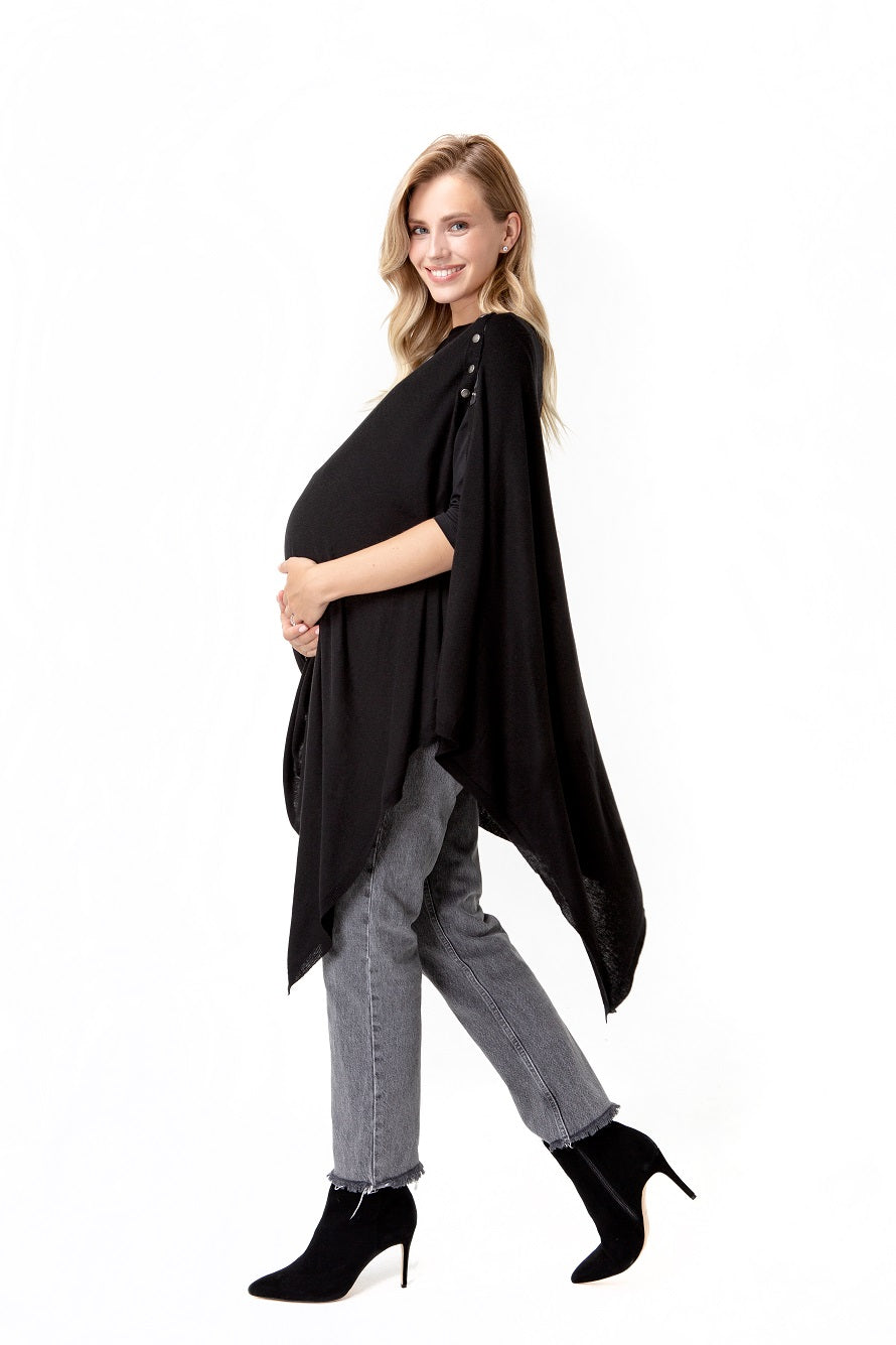4 in 1 Multipurpose Knitwear as Maternity/Nursing Shawl-0