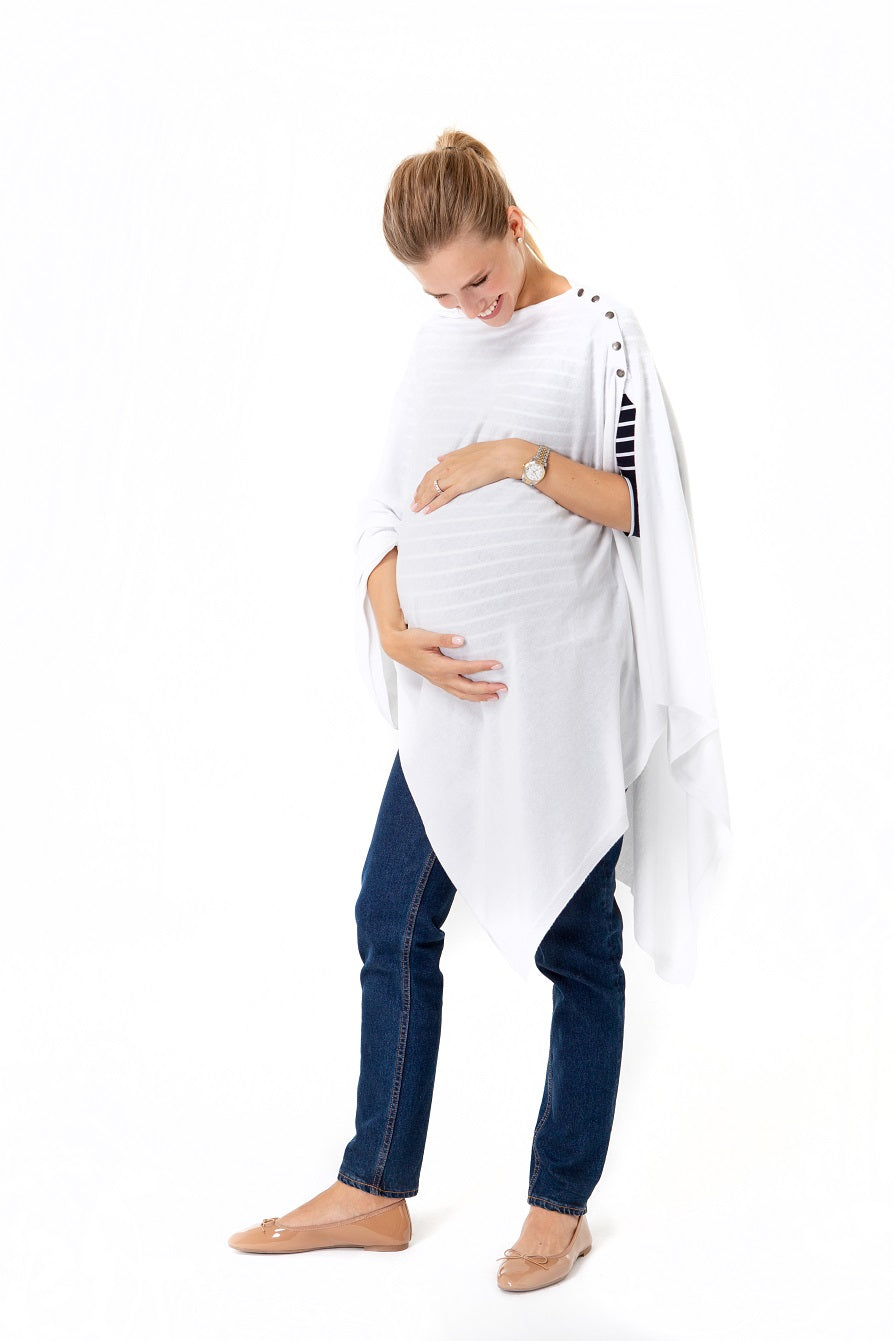 4 in 1 Multipurpose Knitwear as Maternity/Nursing Shawl-5