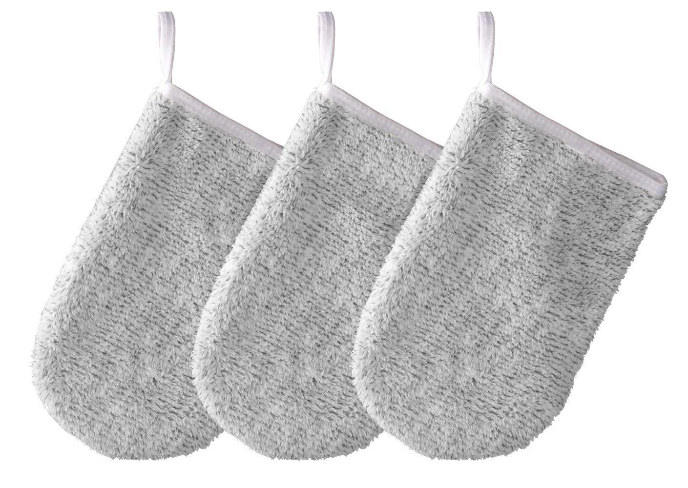 Soft reusable microfiber facial cleansing pads for gentle makeup removal and daily skincare routines — view 4