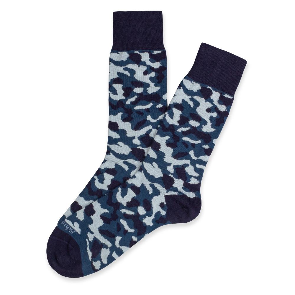 Novelty sock bundle three pairs of vintage inspired Italian combed cotton socks for men. — view 5