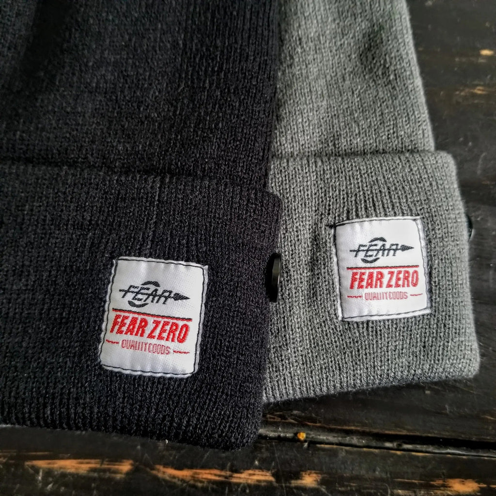 Button Rib Fold Skateboard Beanie Hat, Super Light Weight Outdoor Beanie-4