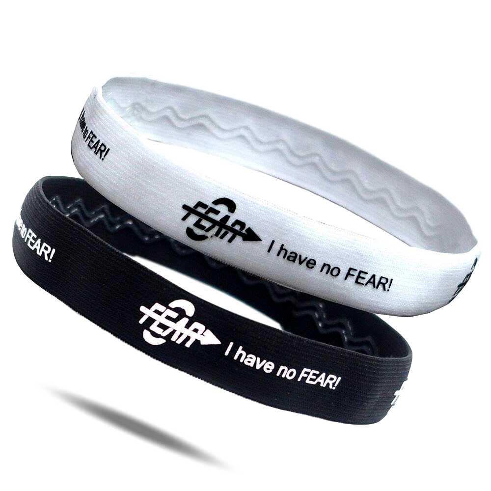 I Have No Fear Soccer Headbands - MeToo Inspired, Non-Slip Bands-0