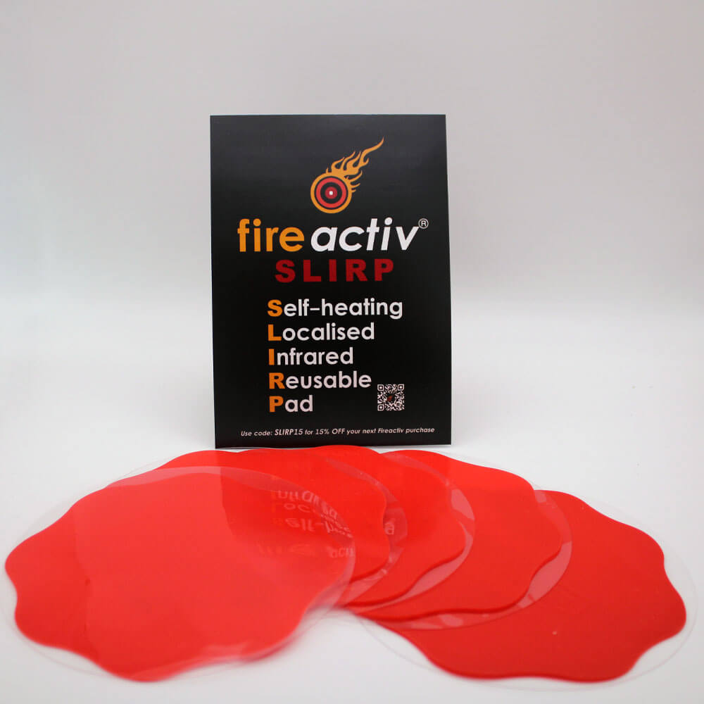 Self-heating localized infrared reusable heat pad made of food-grade silicon for targeted natural pain relief — view 6