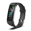 Wautton S5 fitness tracker smart watch with black comfortable silicone strap and digital health display