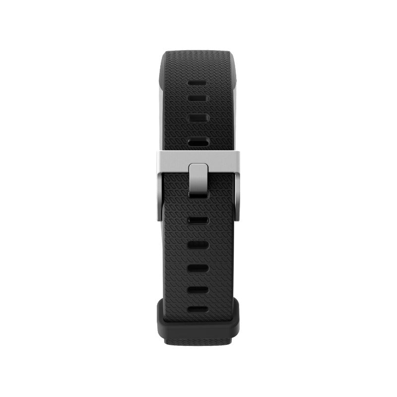 Wautton S5 fitness tracker smart watch with black comfortable silicone strap and digital health display — view 3