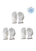3-Pack White Drivers Winter Lined-0